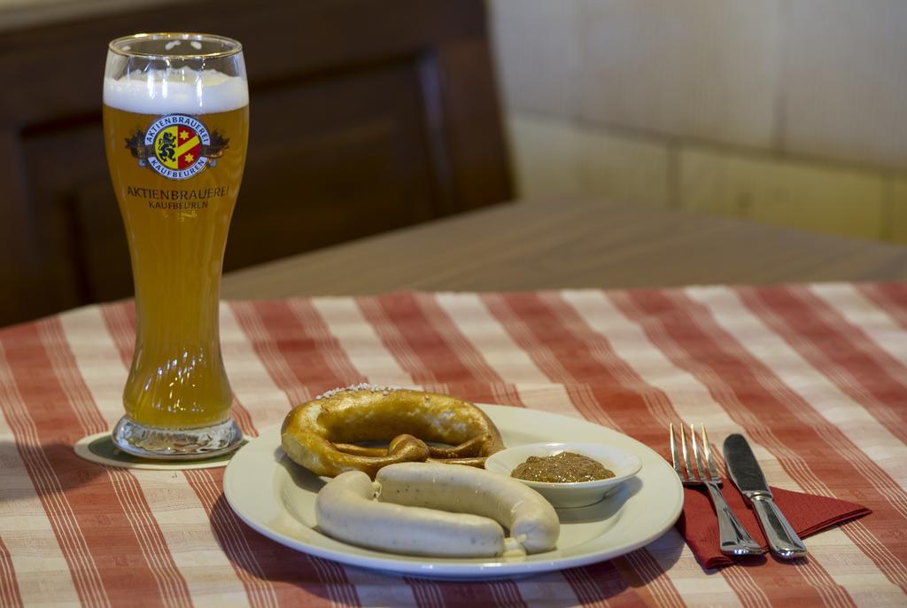 Panoramagasthof Auf Dem Auerberg Bernbeuren Zewnętrze zdjęcie