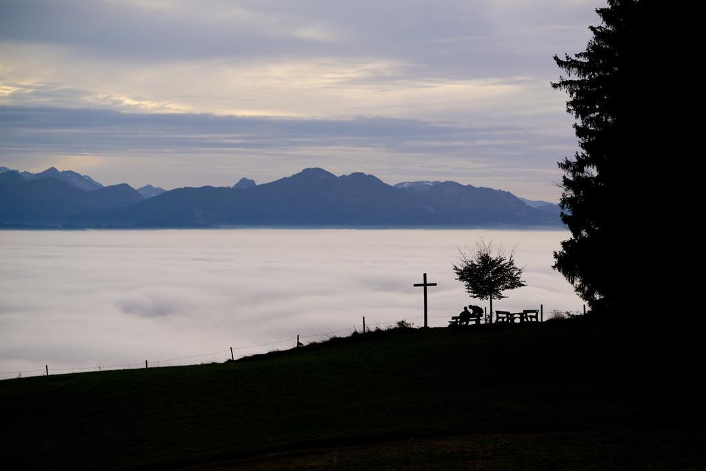 Panoramagasthof Auf Dem Auerberg Bernbeuren Zewnętrze zdjęcie