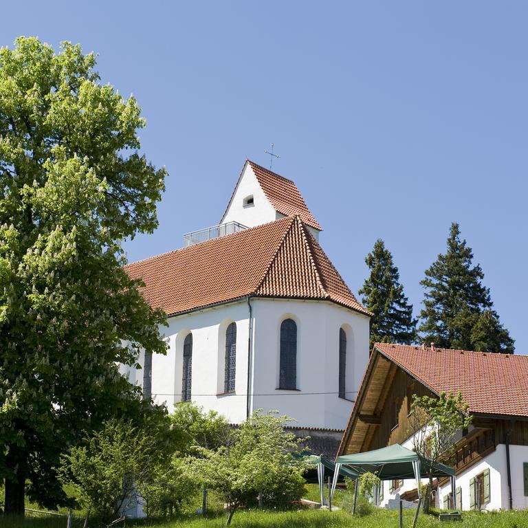 Panoramagasthof Auf Dem Auerberg Bernbeuren Zewnętrze zdjęcie