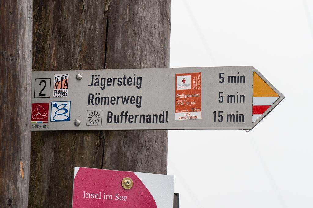 Panoramagasthof Auf Dem Auerberg Bernbeuren Zewnętrze zdjęcie