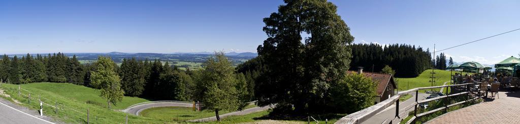 Panoramagasthof Auf Dem Auerberg Bernbeuren Zewnętrze zdjęcie