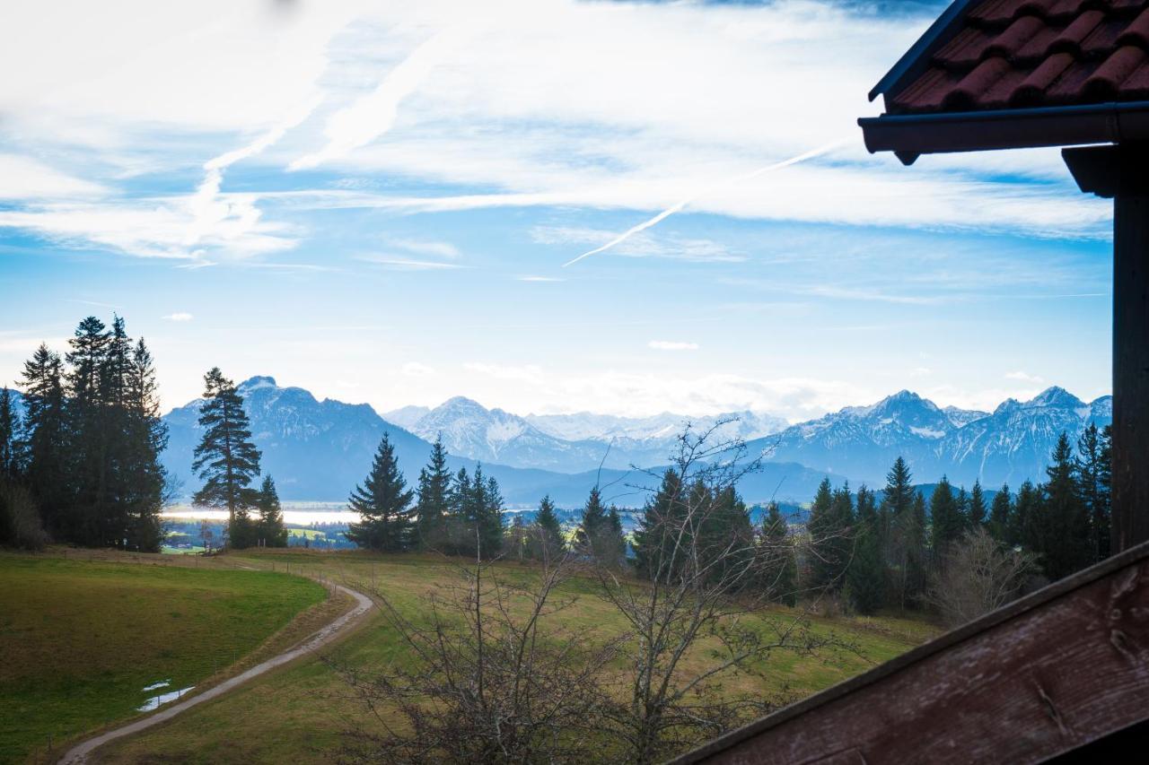 Panoramagasthof Auf Dem Auerberg Bernbeuren Zewnętrze zdjęcie